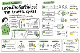 Request Coalescing: เกราะป้องกันเซิร์ฟเวอร์จาก traffic spikes