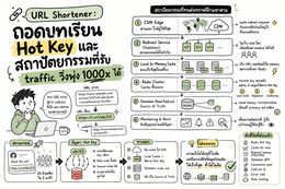 URL Shortener: ถอดบทเรียน Hot Key และสถาปัตยกรรมที่รับ traffic วิ่งพุ่ง 1000x ได้